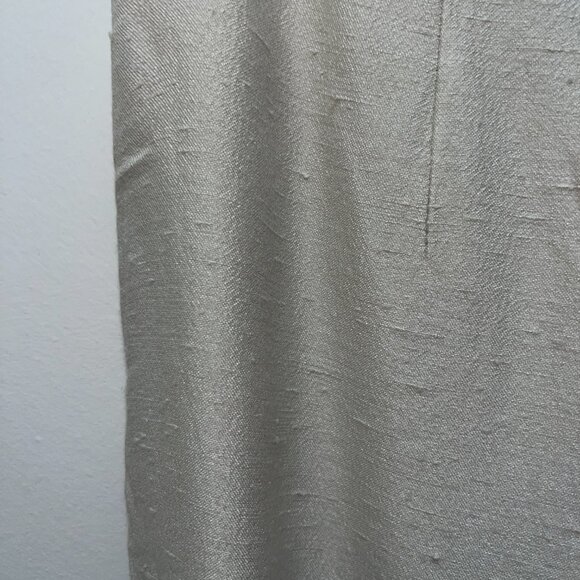 My Michelle Vintage Pants w/ Back Zipper & Raw Silk Texture  Made of Acetate 7-8 - Picture 12 of 12